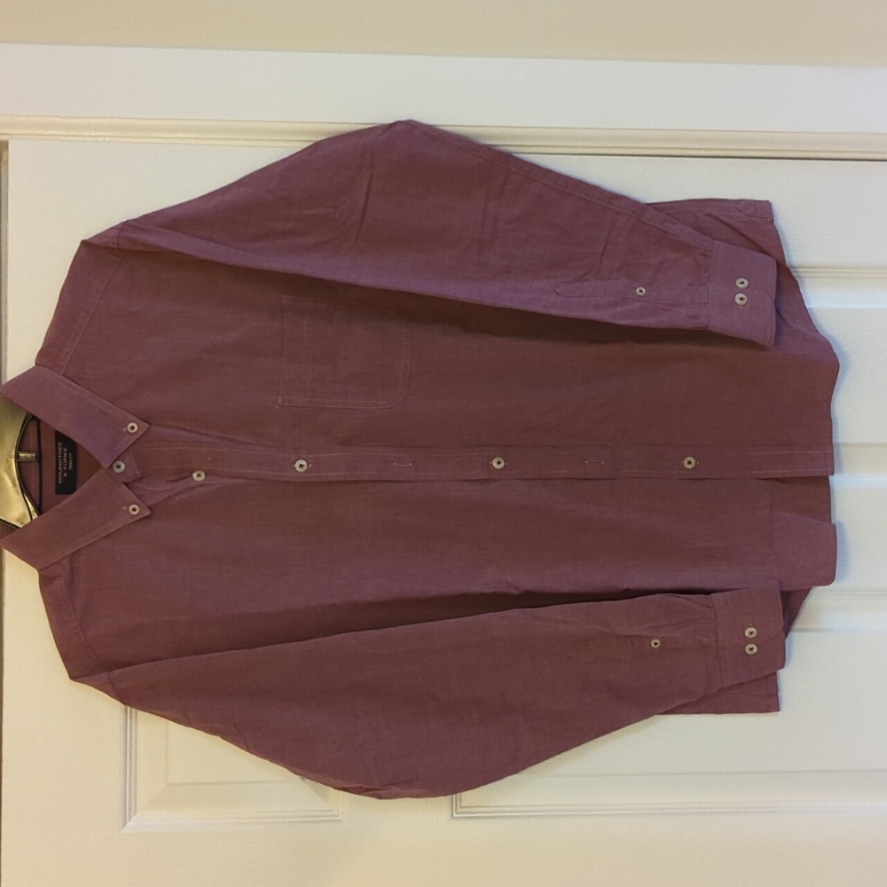 Men's Button Up Dress Shirt